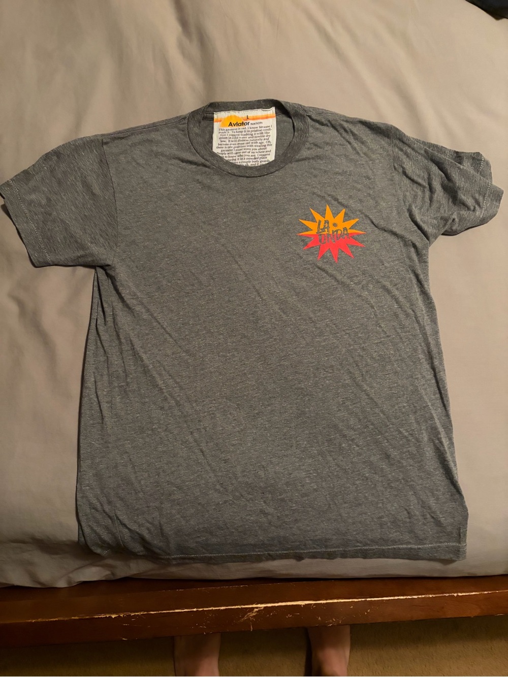 Aviator Nation Tee Large New - Picture 3 of 7